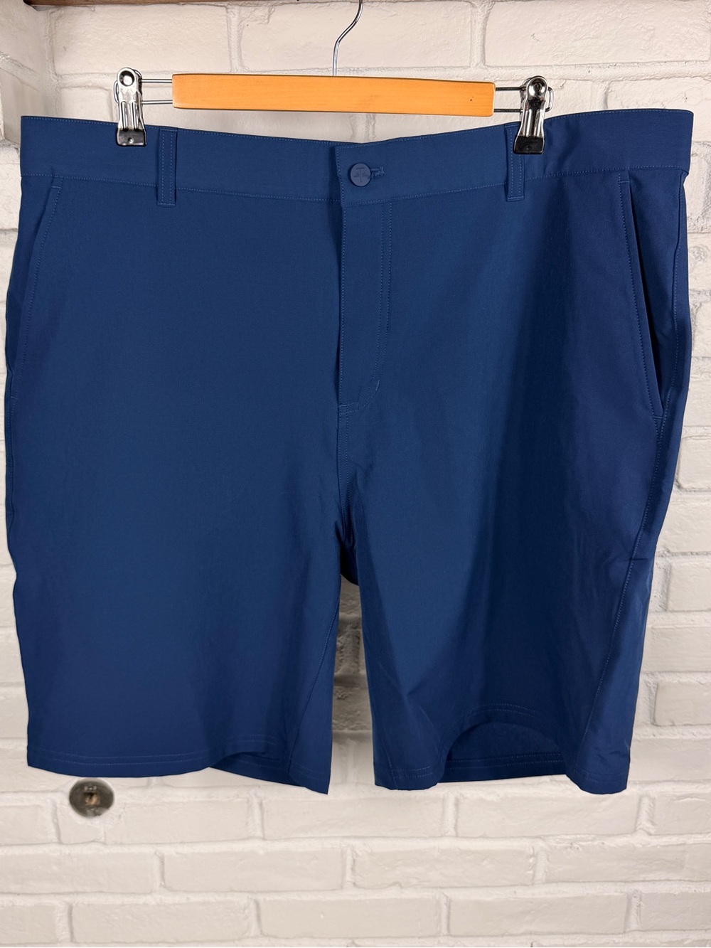 Soybu Coastal‎ Golf Shorts Mens 38 Blue Stretch Performance Casual NWT